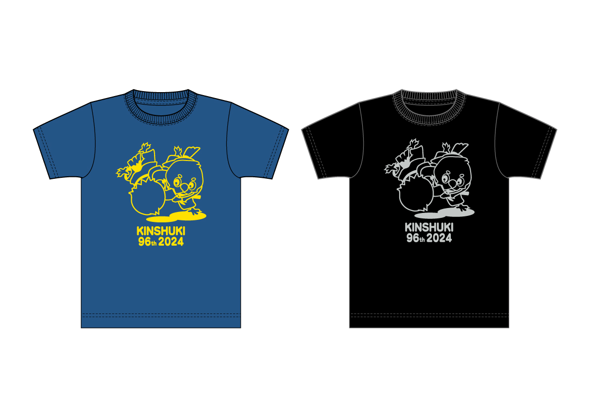 金鷲旗オリジナルキャラクターTシャツ①