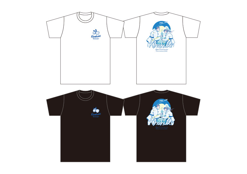 金鷲旗オリジナルTシャツ③（ABEchanイラスト）