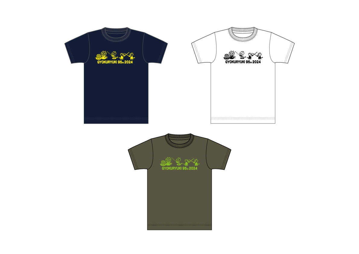 玉竜旗オリジナルキャラクターTシャツ①